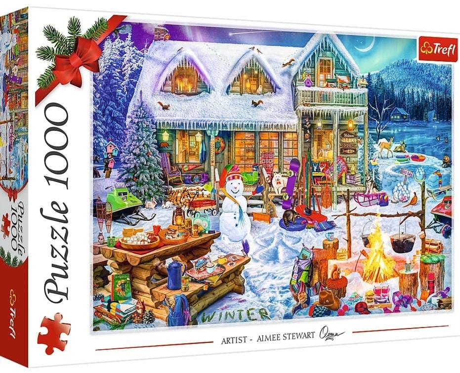 Trefl Puzzle 1000 pieces Winter time - perfect as a gift