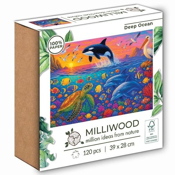 Milliwood Puzzle 120 Traditional Deep Ocean - perfect as a gift