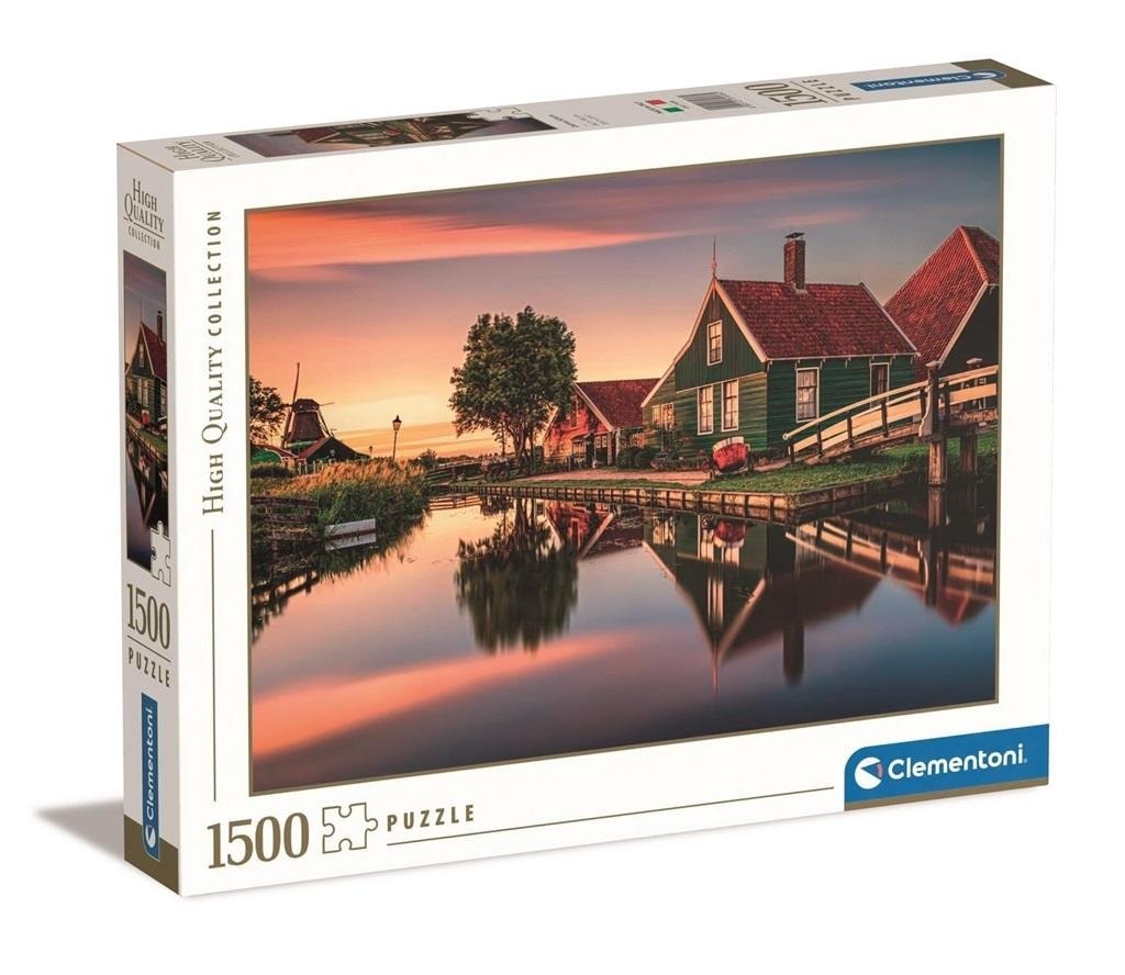 Puzzle Zaanse Schans - 1500 pieces of picturesque landscape