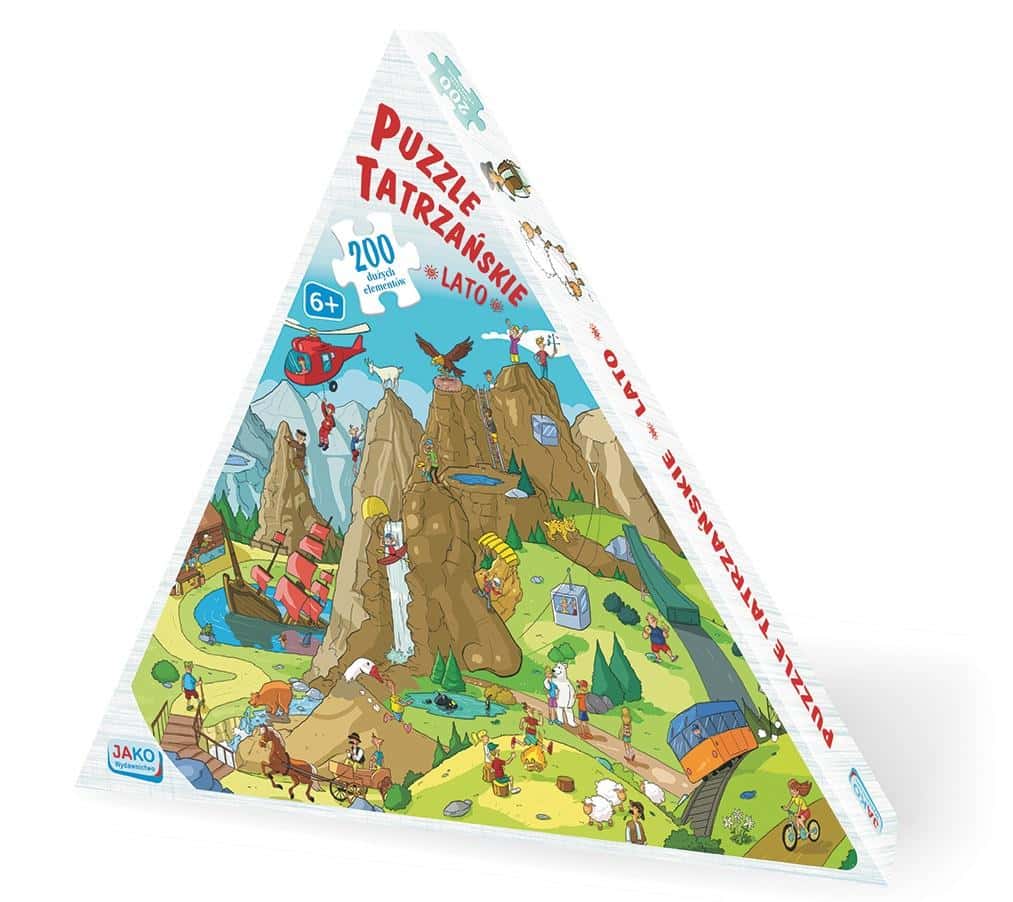 Wydawnictwo Jako Puzzle 200 Tatra Summer - fun puzzle for the whole family