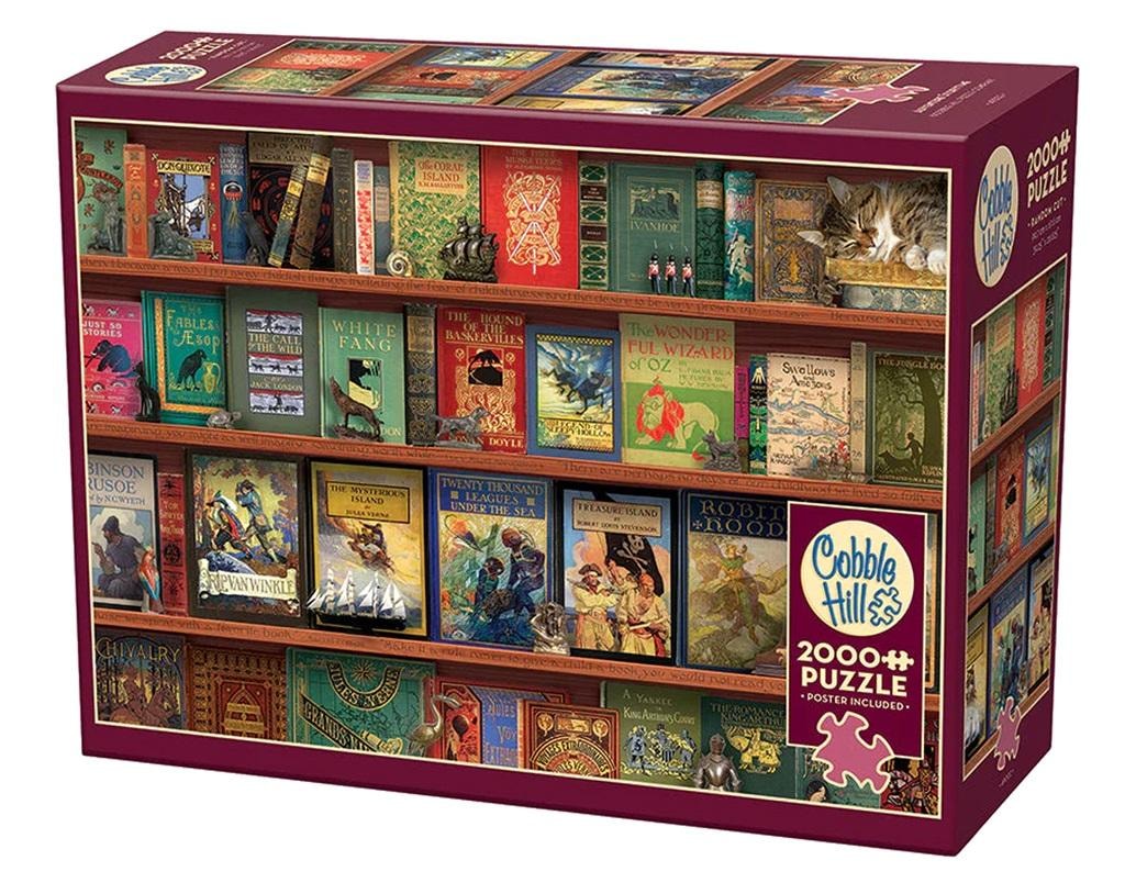 Cobble Hill Puzzle 2000 Adventure Books - perfect as a gift