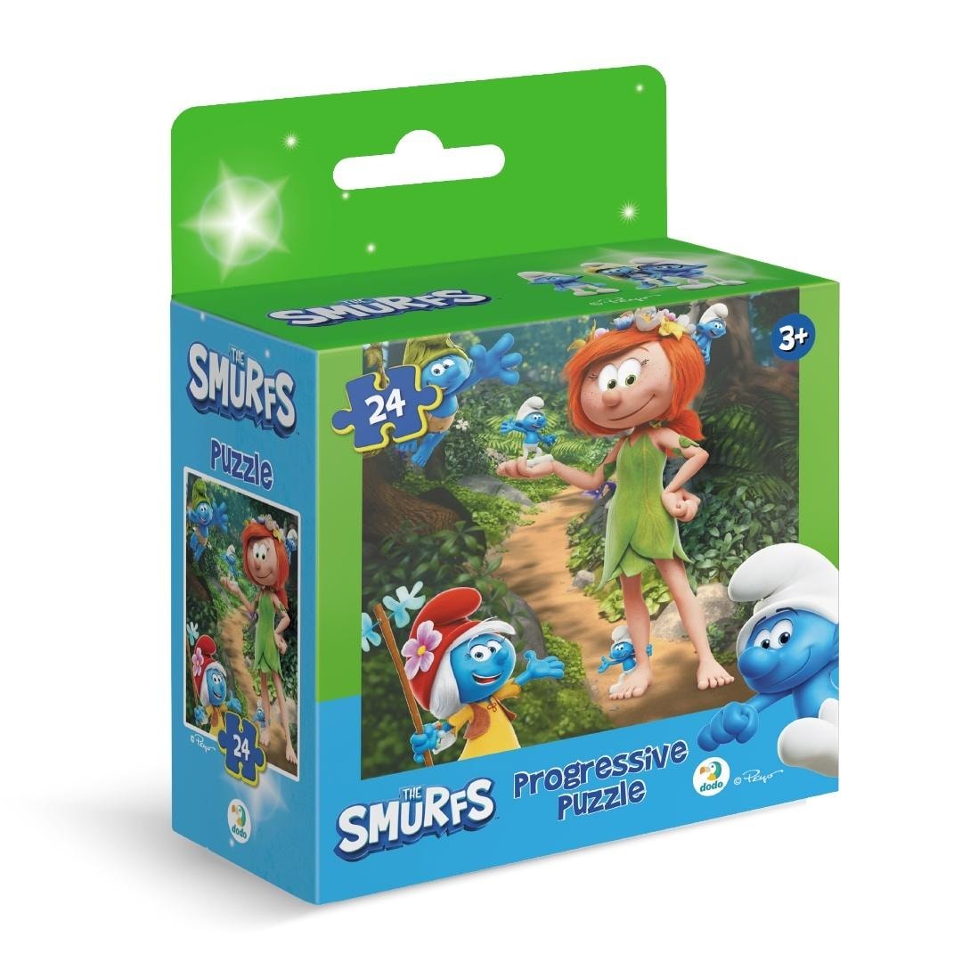 Dodo Puzzle Smurfs Princess in the forest - 24 pieces for children