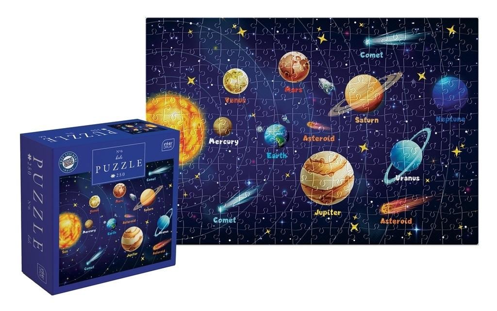 Puzzle Solar System - 250 pieces of educational fun