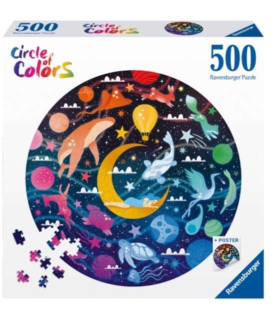 Ravensburger 2D Puzzle 500 pieces Color palette Dreams - perfect as a gift