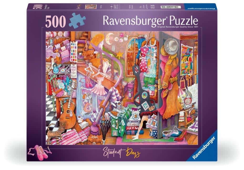 Ravensburger 2D Puzzle Artistic chaos - 500 pieces for everyone