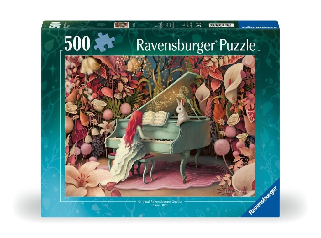 Ravensburger 2D Puzzle: Fairy Tale Piano 500 pieces - perfect as a gift
