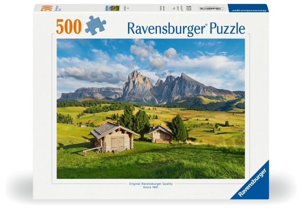 Ravensburger 2D Puzzle Dolomites 500 pieces - perfect as a gift