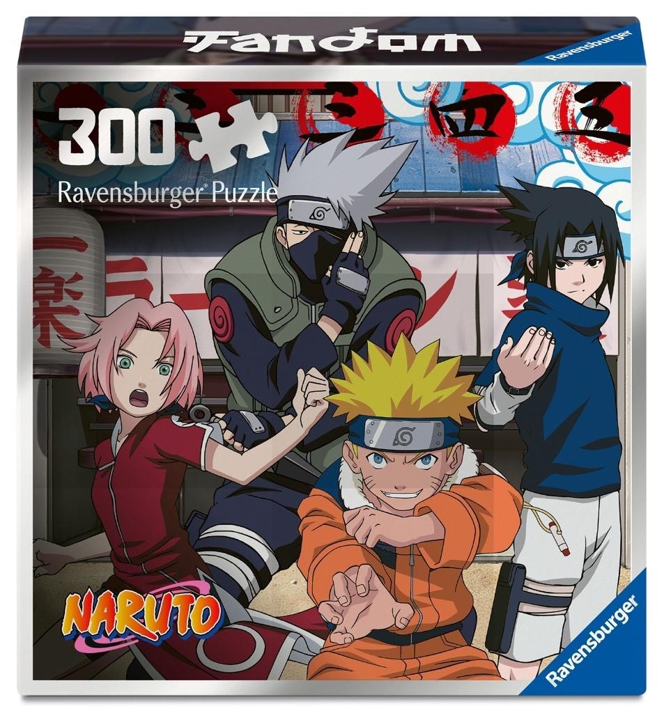 Ravensburger 2D Puzzle Fandom Naruto 300 pieces - perfect as a gift