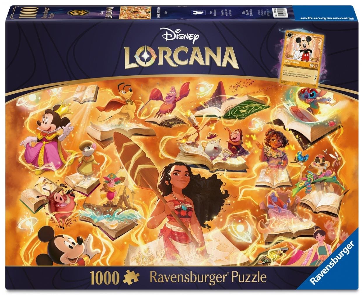 Ravensburger 2D Puzzle Lorcana Amber 1000 pieces - perfect as a gift