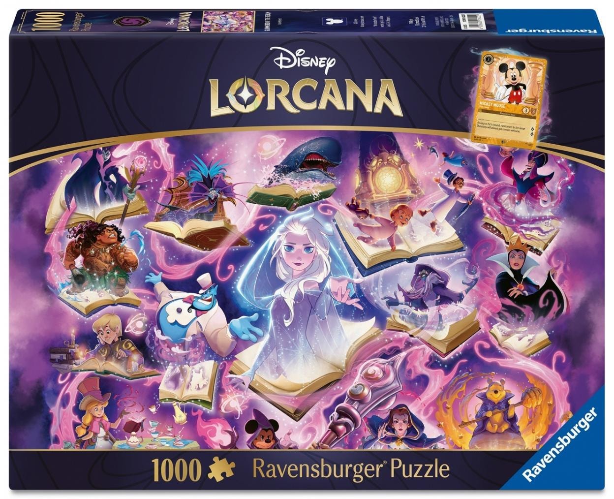 Ravensburger 2D Puzzle Lorcana Amethyst 1000 pieces - perfect as a gift
