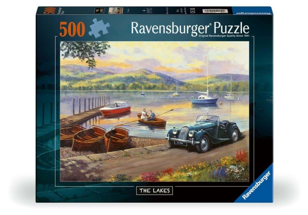 Ravensburger 2D Puzzle: Lakeside Stop 500 pieces - perfect for relaxation