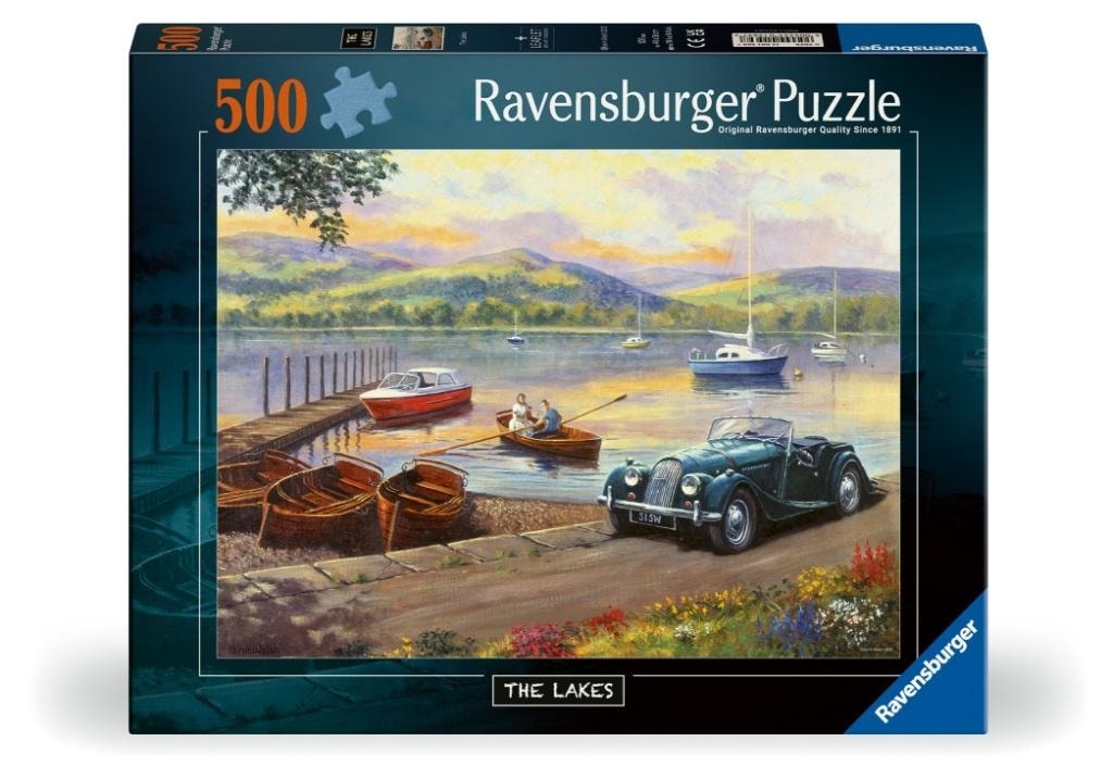 Ravensburger 2D Puzzle: Lakeside Stop 500 pieces - perfect for relaxation