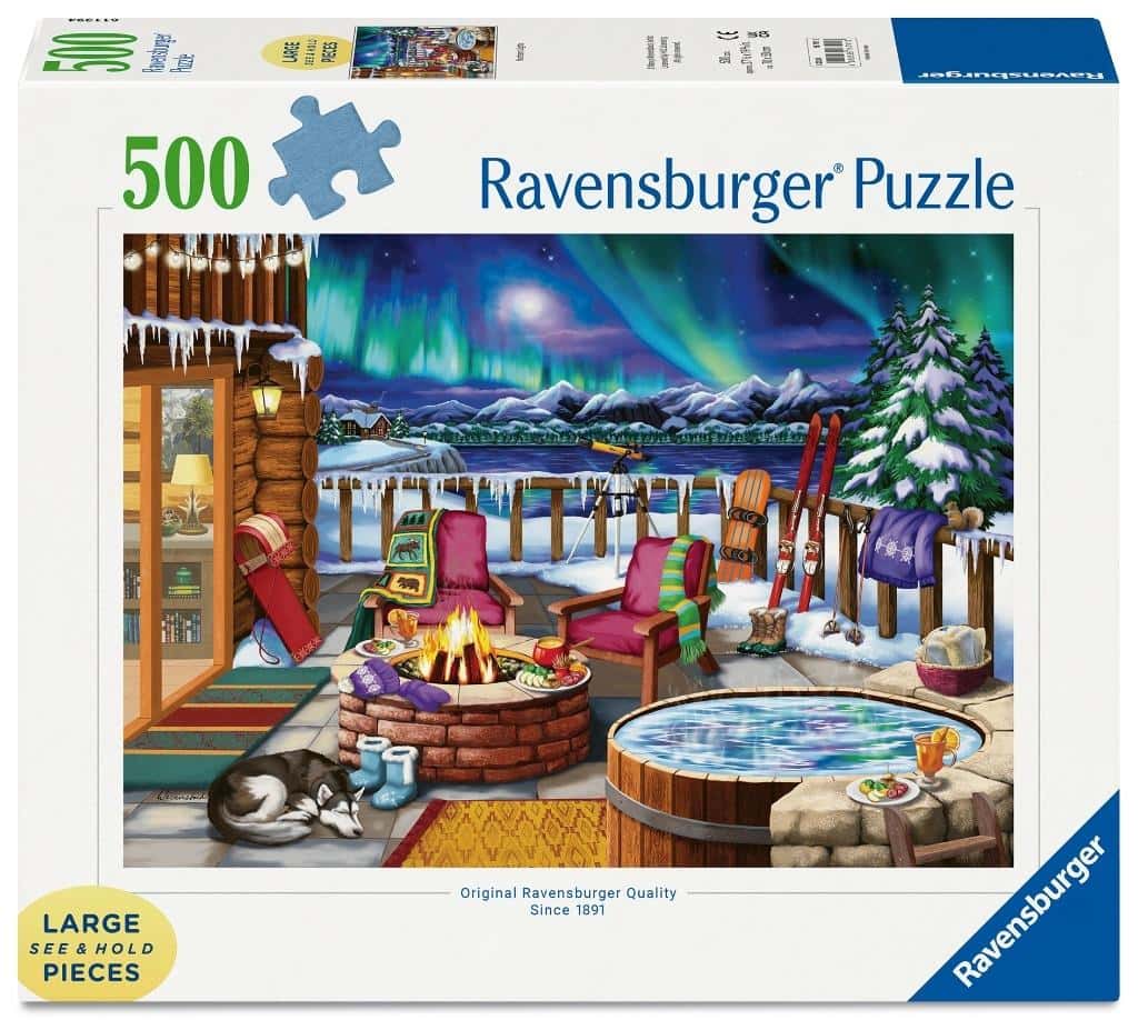 Ravensburger 2D Puzzle: Northern Lights - 500 pieces of magical fun
