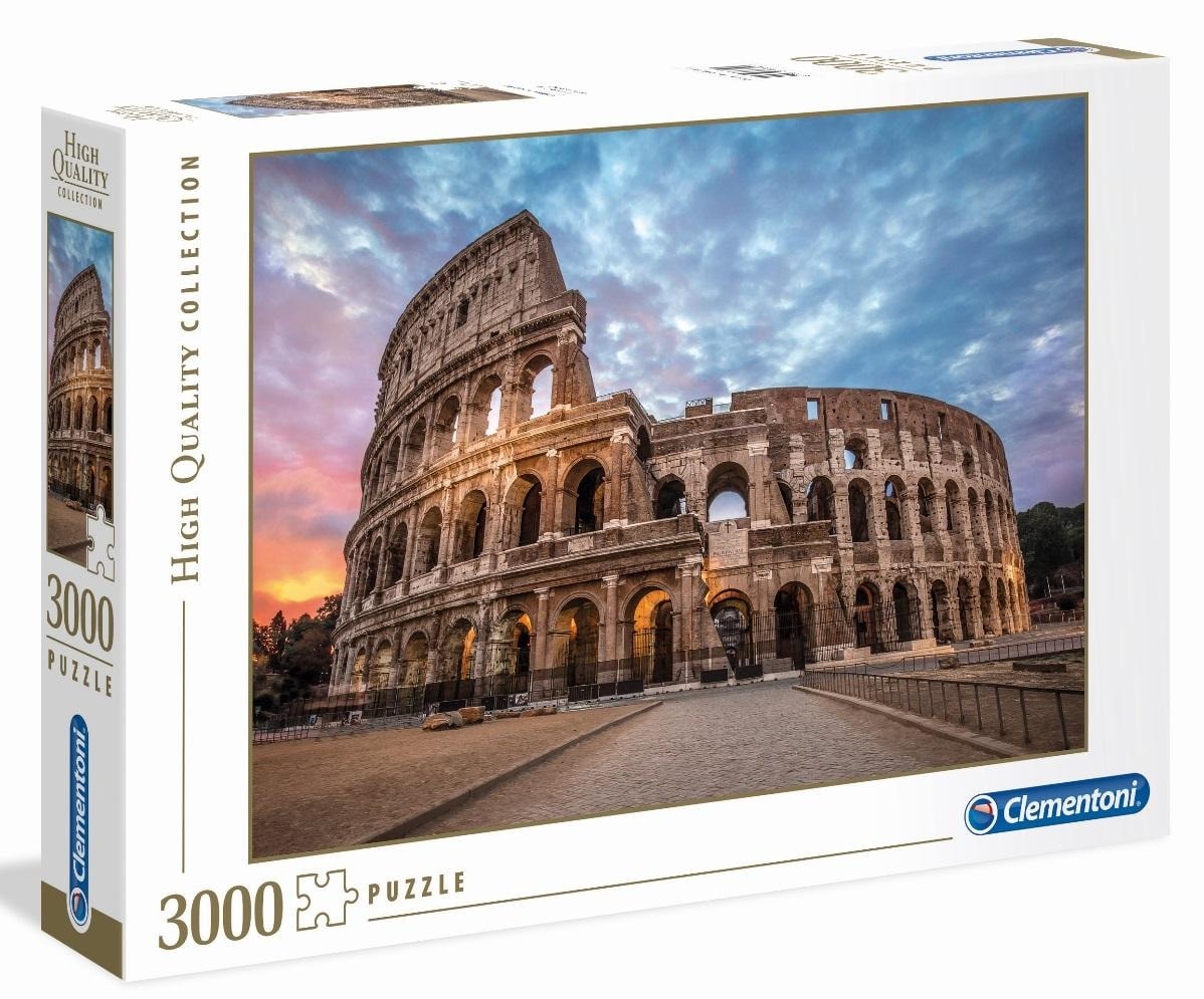Clementoni Puzzle 3000 pieces HQ Coliseum Sunrise - perfect as a gift