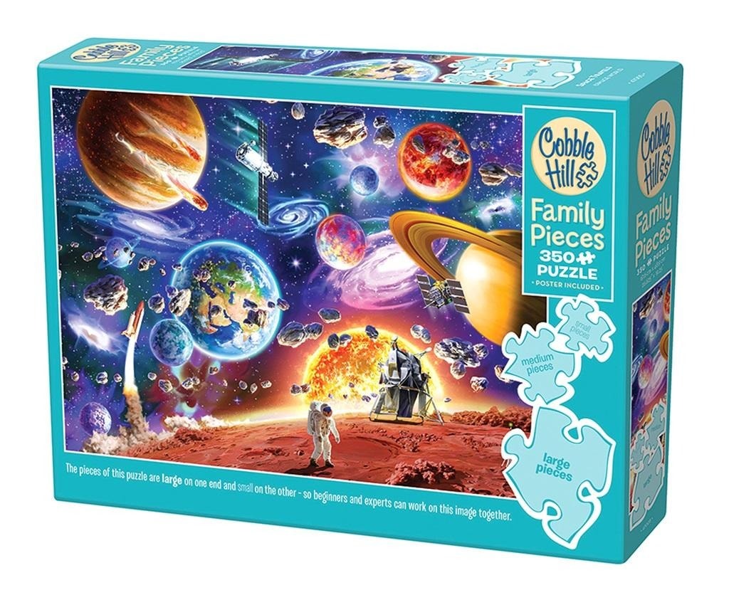 Cobble Hill Puzzle 350 pieces Space trip - perfect for the family