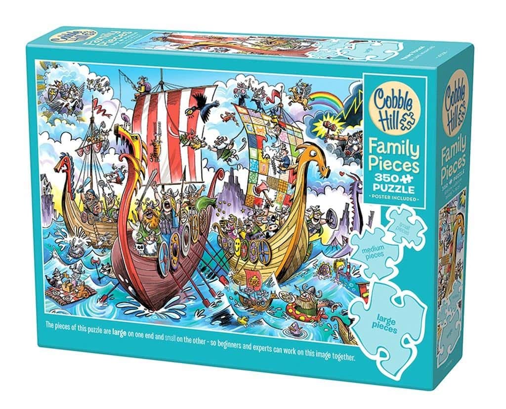 Cobble Hill Puzzle 350 pieces Viking Expedition - perfect for the family