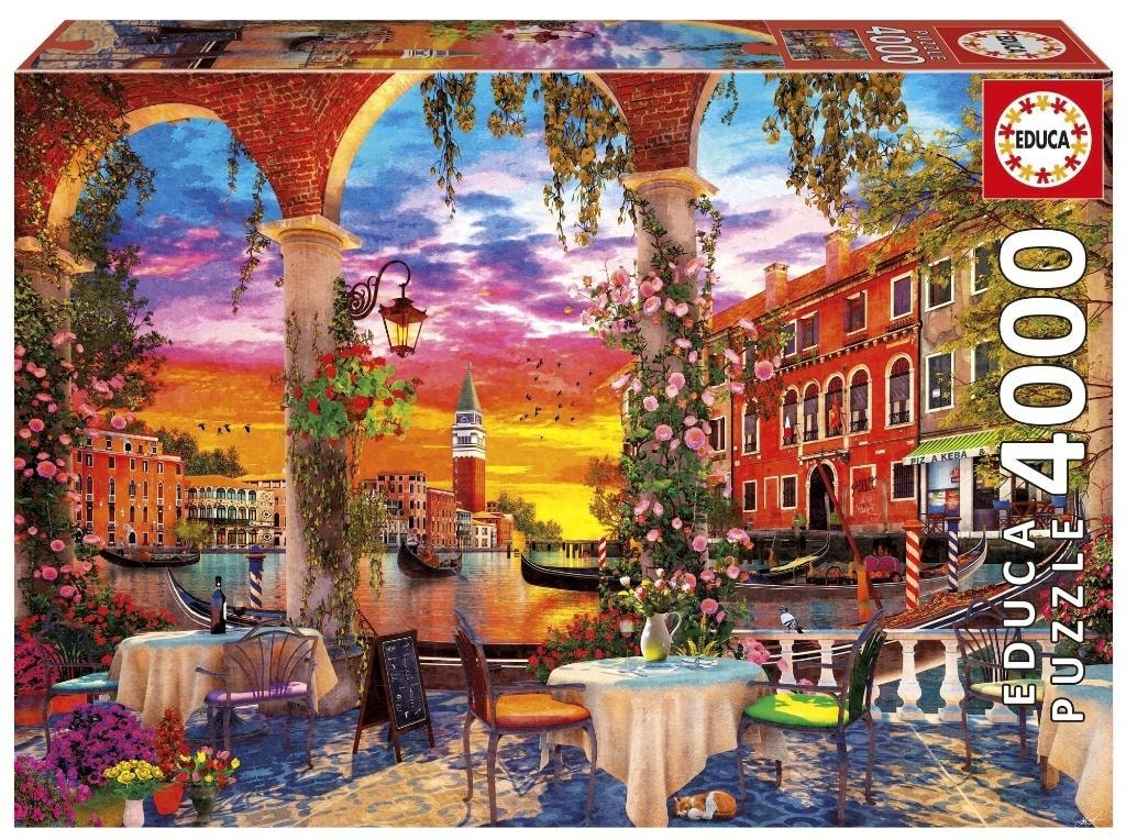 Educa Puzzle 4000 Venice - Transport yourself to magical Italy!