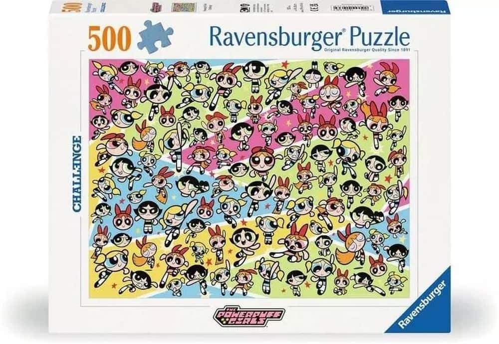 Ravensburger Puzzle 500 Powerpuff Girls - perfect as a gift