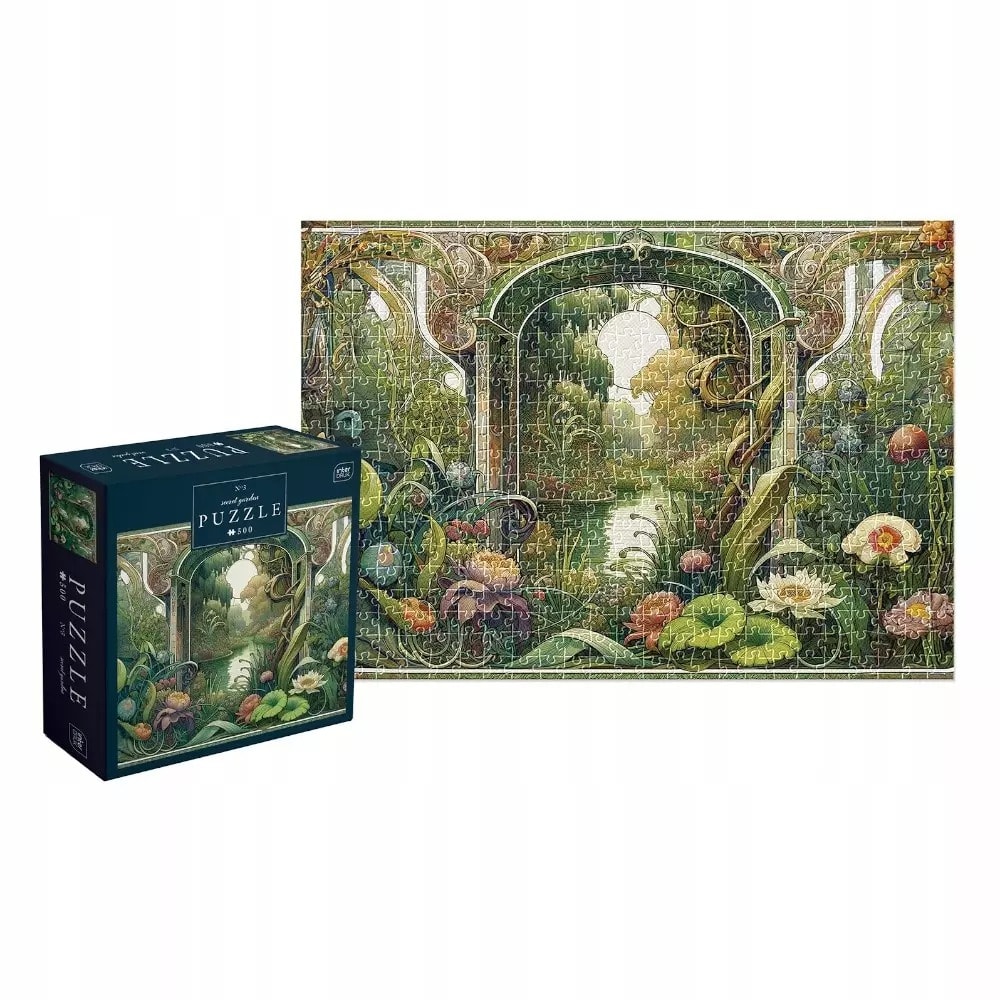 Ateneum Puzzle 500 Secret Garden 3 - discover the beauty of puzzling
