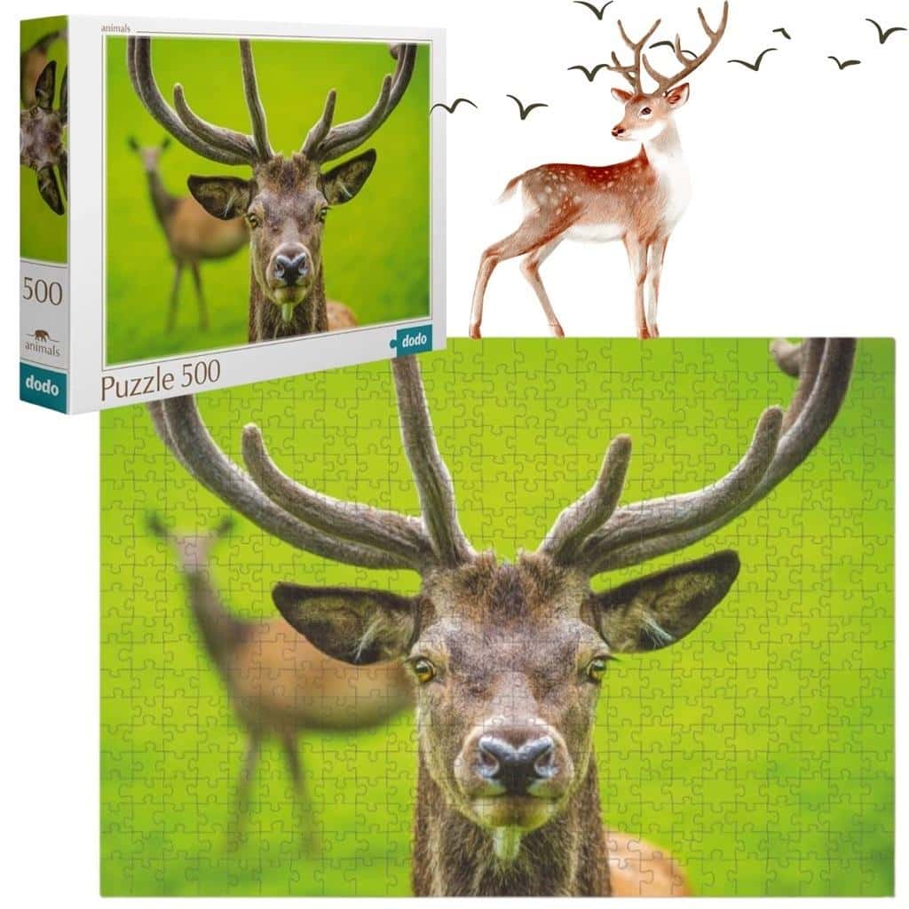Dodo Puzzle - Puzzle 500 Graceful Deer - Graceful Deer
