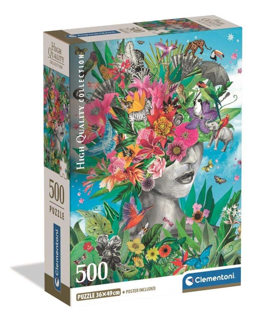 Puzzle 500 Head in the Jungle - The perfect puzzle for the whole family