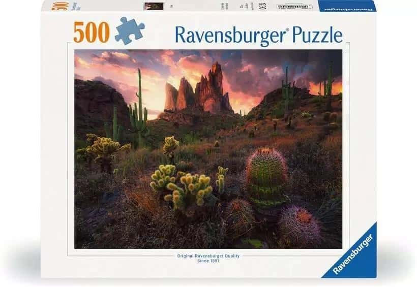 Ravensburger Puzzle 500 Cactuses - perfect as a gift