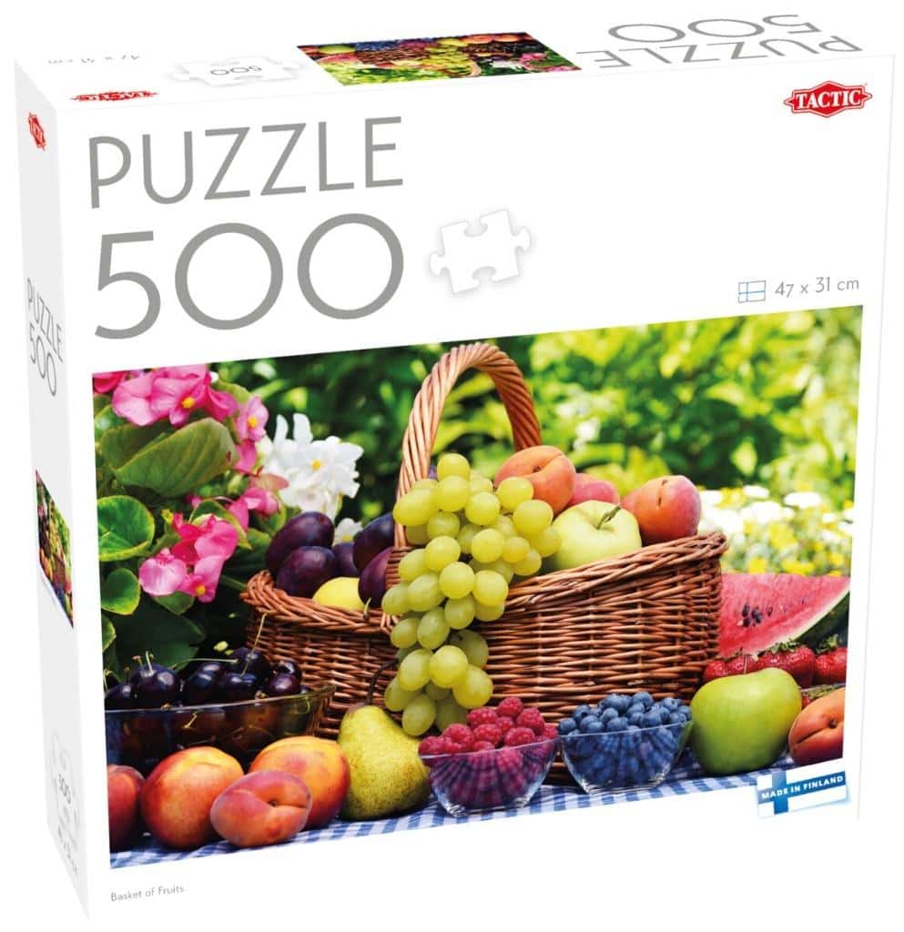 Puzzle Lovers - Puzzle 500 Fruit Basket - perfect as a gift
