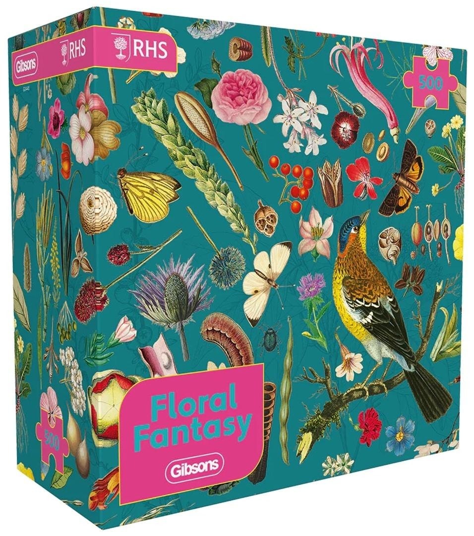 Gibsons Puzzle 500 Floral fantasy - perfect as a gift