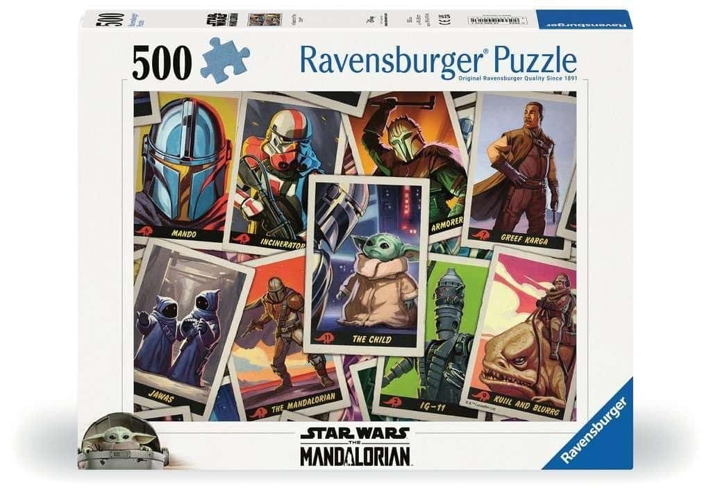 Ravensburger Puzzle 500 Mandalorian - escape to the world of Star Wars