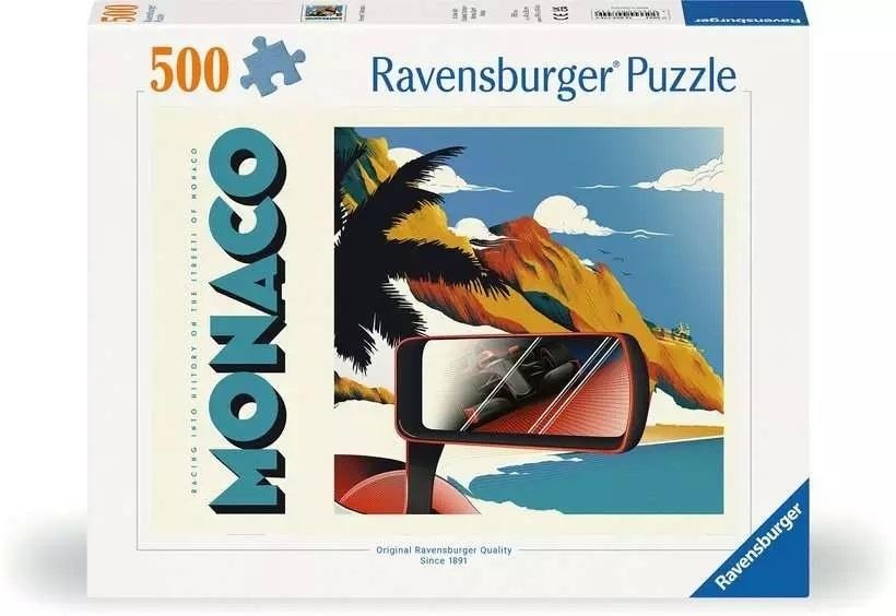 Ravensburger Puzzle 500 - Greetings from Monaco - perfect as a gift