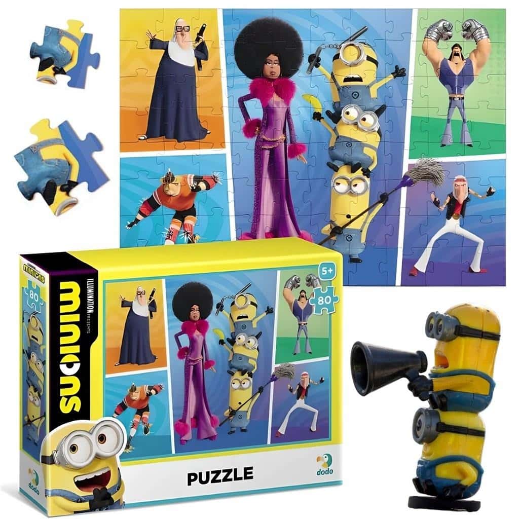 Minions Puzzle 80 pieces - great fun for kids