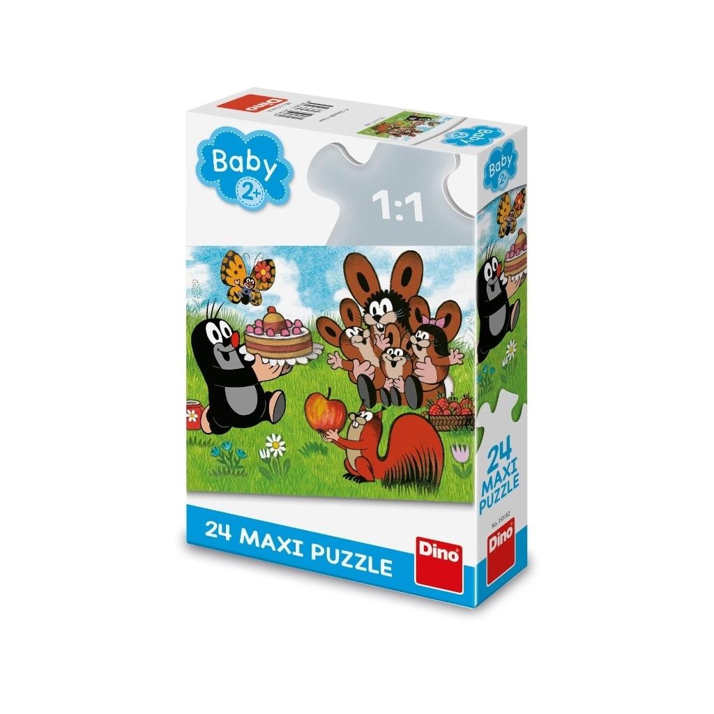 Mole and Friends Maxi Puzzle Birthday - 24 pieces of joy