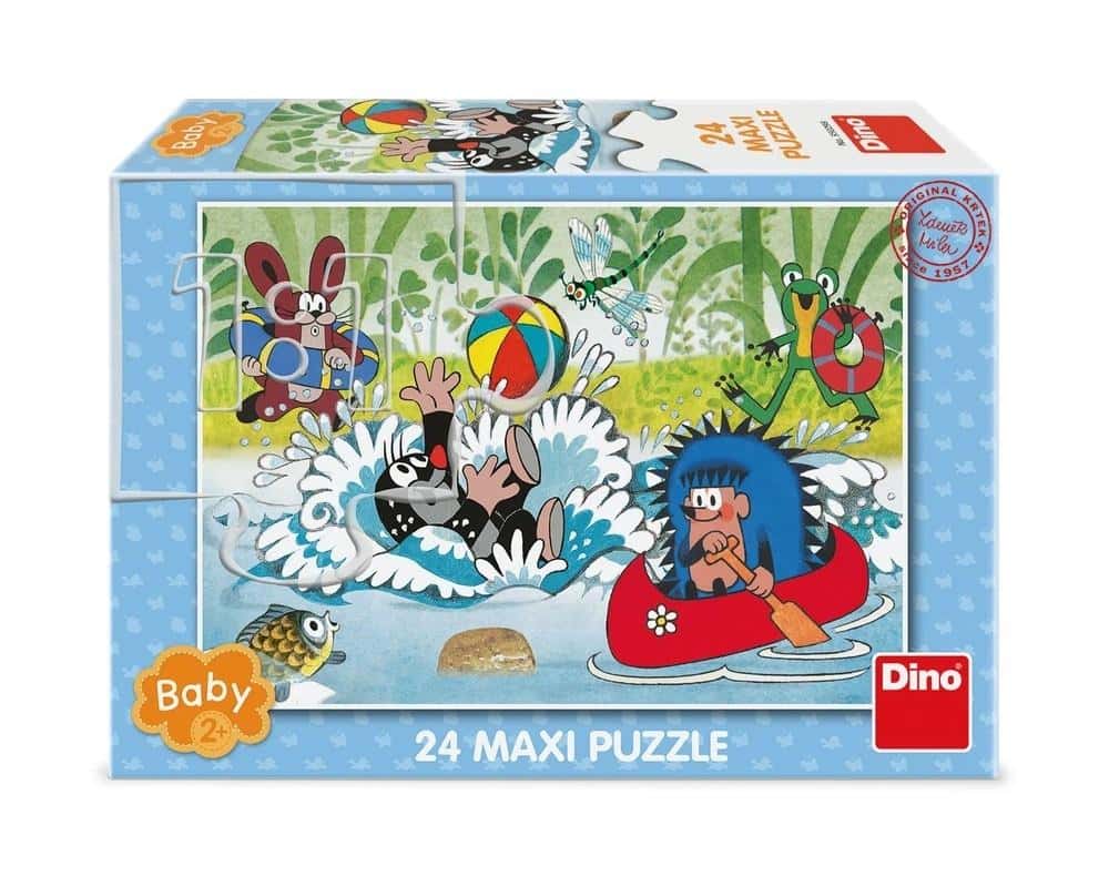 Mole Puzzle Baby Maxi Water Fun - 24 pieces for toddlers
