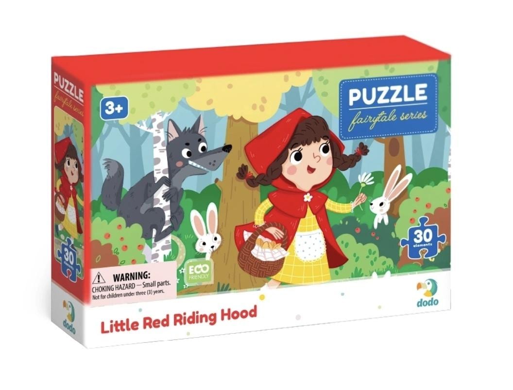 Red Riding Hood Puzzle - 30 pieces of engaging fun
