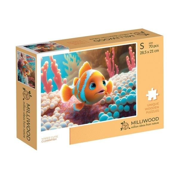 Yippee Cutie Fish - Wooden puzzle 70 pieces