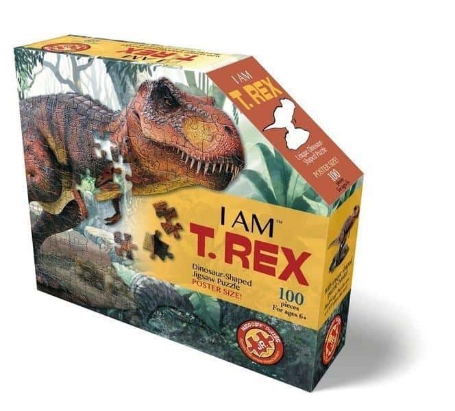 Madd Capp Contour Puzzle I AM T-REX - 100 pieces for children