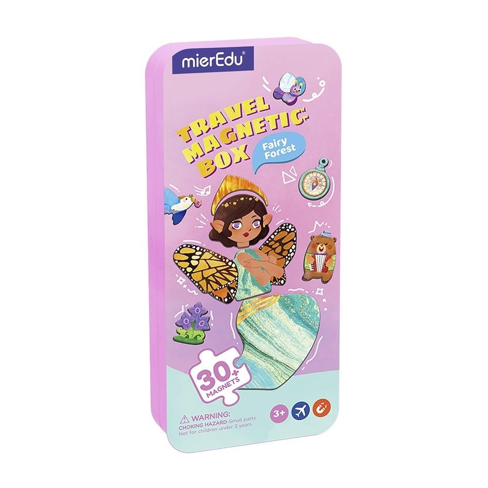 mierEdu Magnetic Puzzle Forest Fairy - creative fun for kids