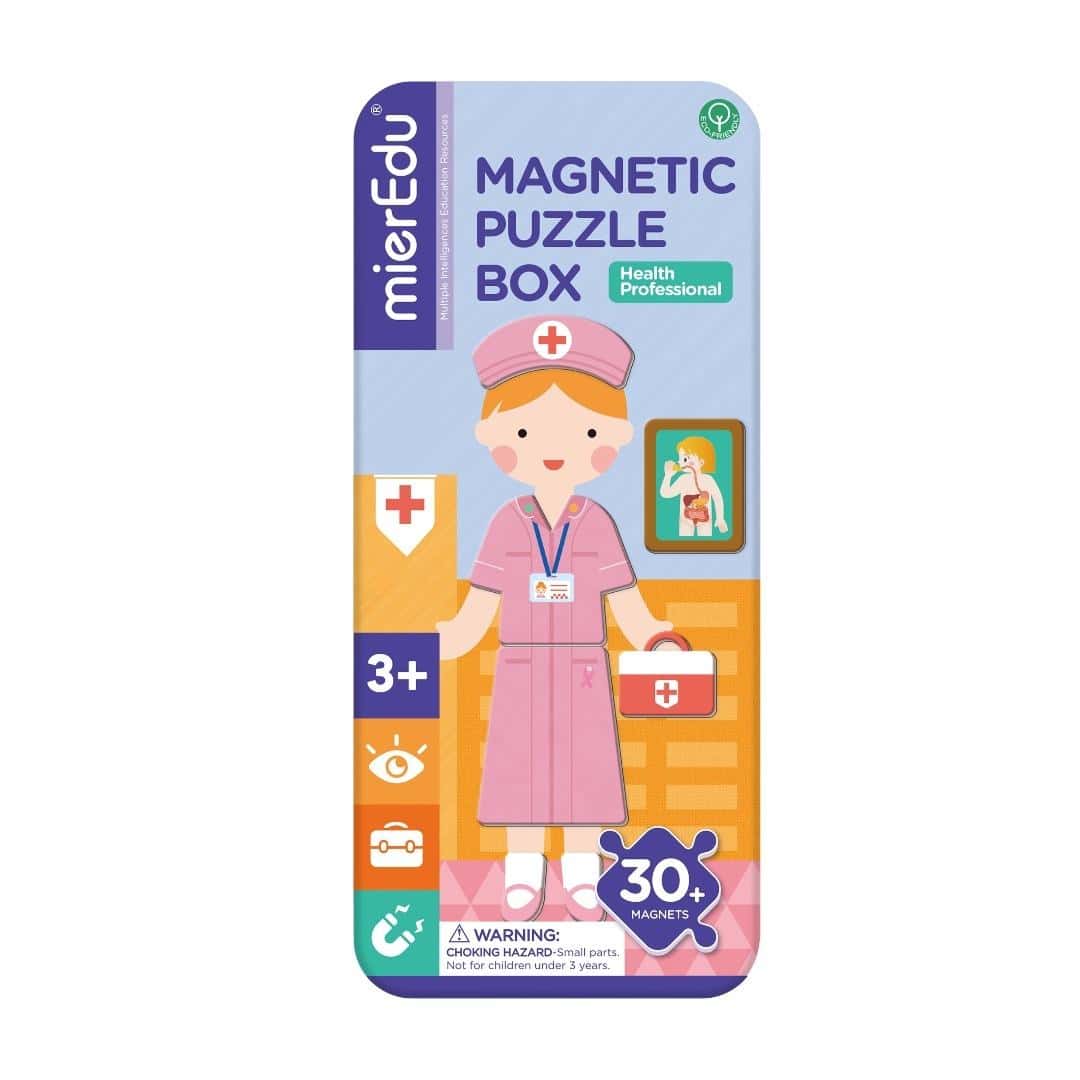 mierEdu Magnetic puzzle Preschool teacher - educational fun