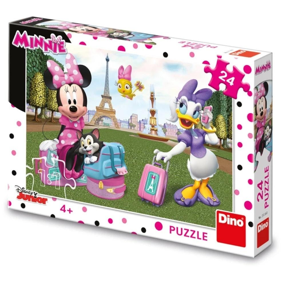 Minnie Mouse Puzzle - Paris 24 pieces - perfect as a gift