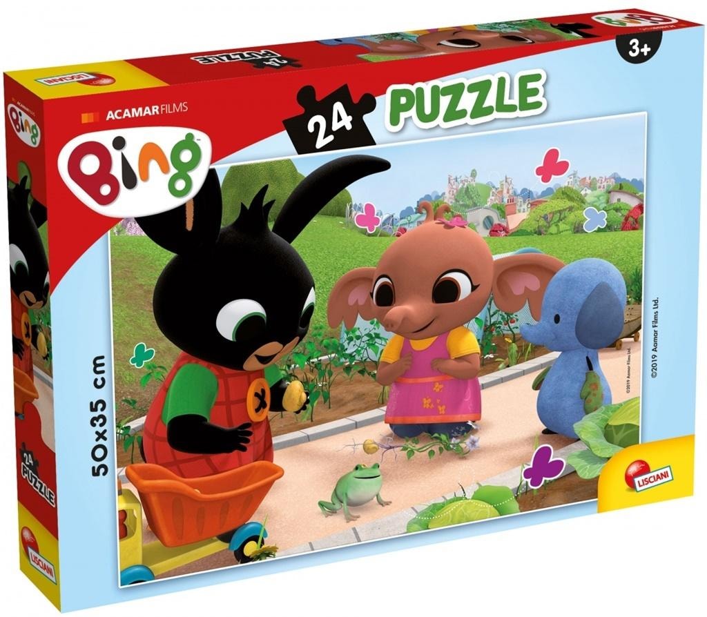 Lisciani Puzzle Plus Bing 4 - Educational puzzles for children 2+