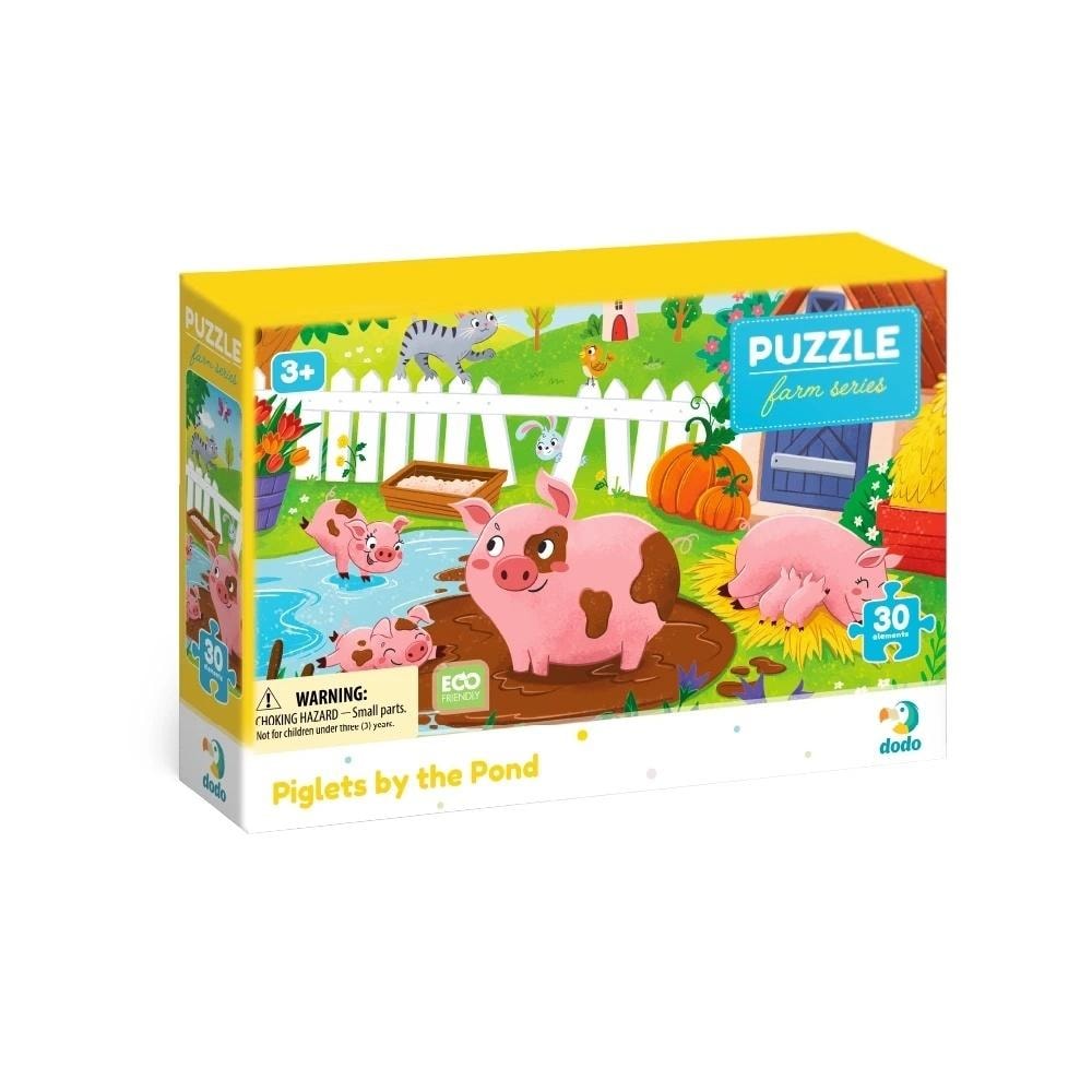 Piglets by the Pond Puzzle - 30 pieces for kids