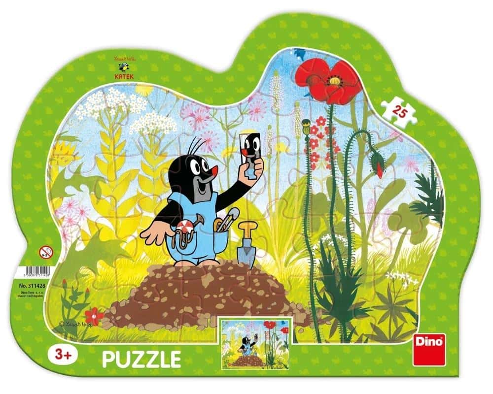 Mole Frame Puzzle - Mole and trousers 25 pieces