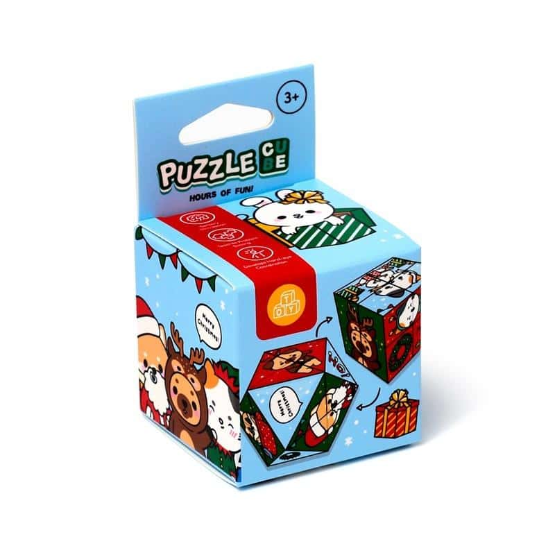 Puckator Puzzle cube Christmas Adoramals - perfect as a gift