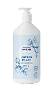 ON LINE Bath Liquid Cotton 1L - Gentle and Relaxing