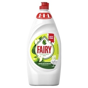 Fairy Dishwashing Liquid Apple 900 ml - fresh apple scent