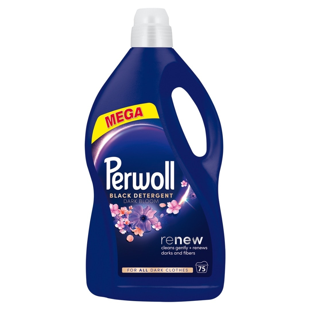 Perwoll Bloom Liquid Detergent - 3.75 l for the shine of your clothes