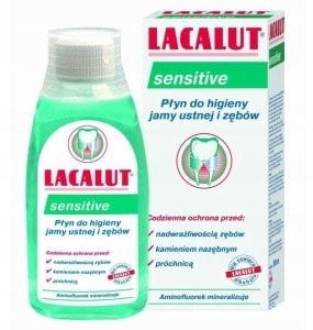 Lacalut Sensitive Mouthwash 300 ml - gentle protection