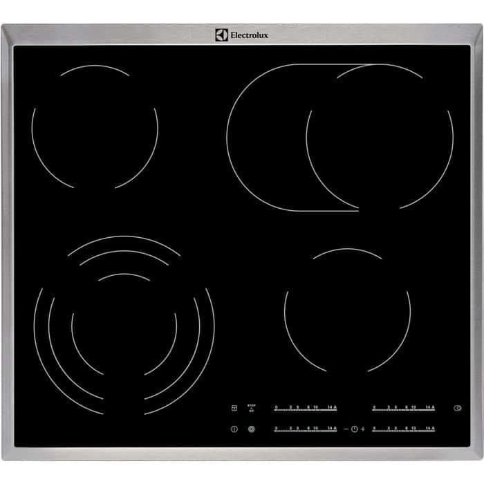 Electrolux Ceramic Hob EHF46547XK - 4 Burners, Black
