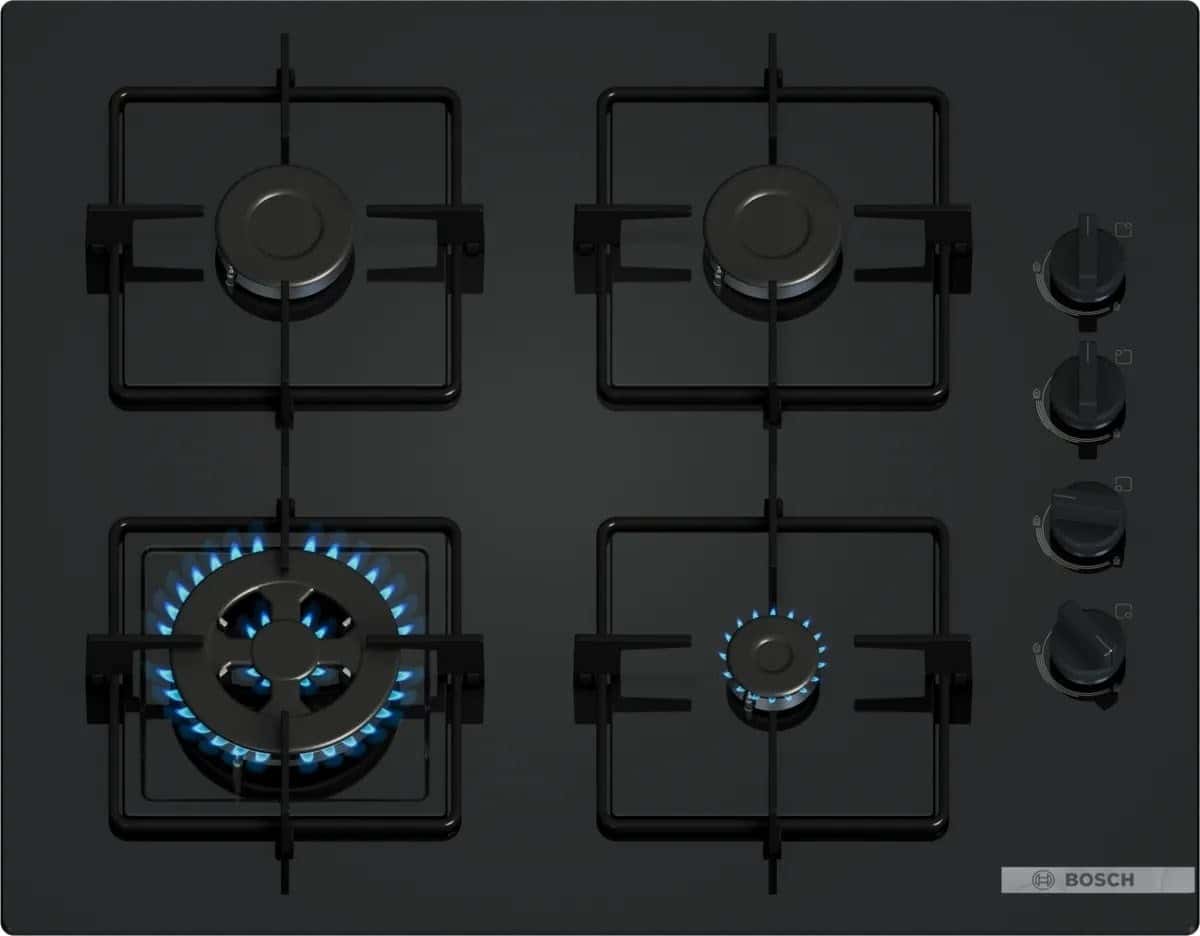 Bosch Gas Hob POH6B6K30 - Reliability and precision in your kitchen