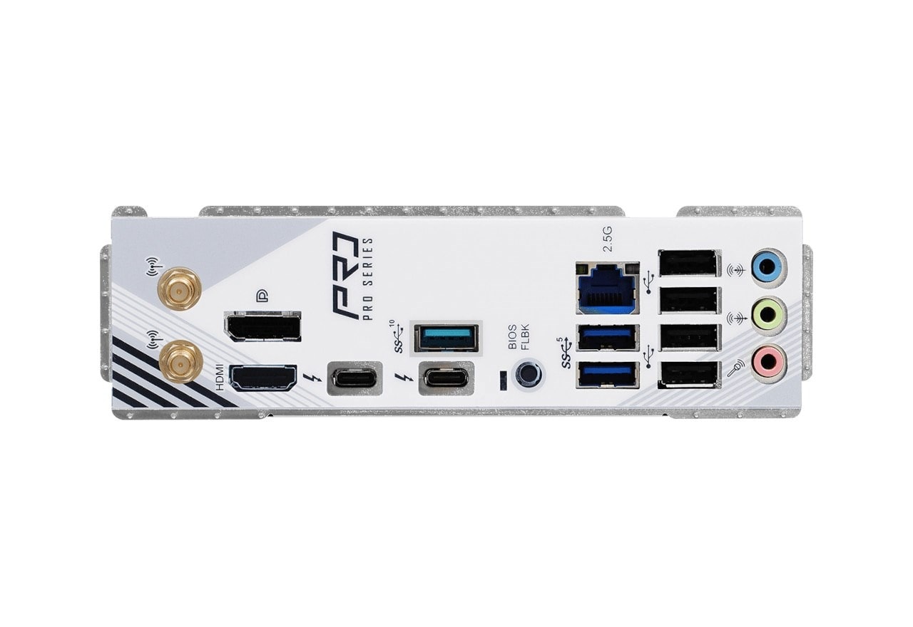 ASRock Z890 Pro RS WiFi White - ATX Motherboard for Demanding Users